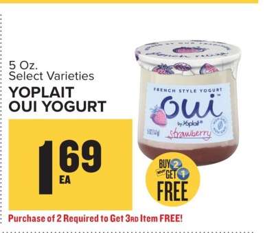 Yoplait Oui Yogurt