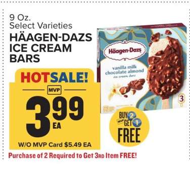 Häagen-Dazs Ice Cream Bars