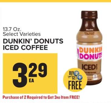 Dunkin' Donuts Iced Coffee