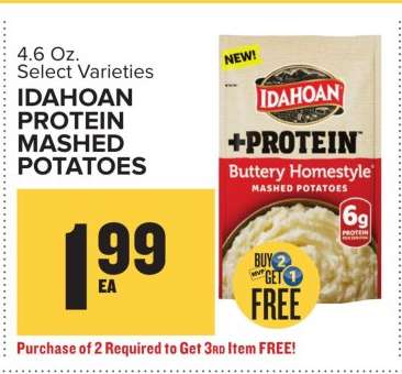 IDAHOAN PROTEIN MASHED POTATOES