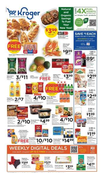 Kroger Flyer - 01/07/2026 - 01/13/2026.