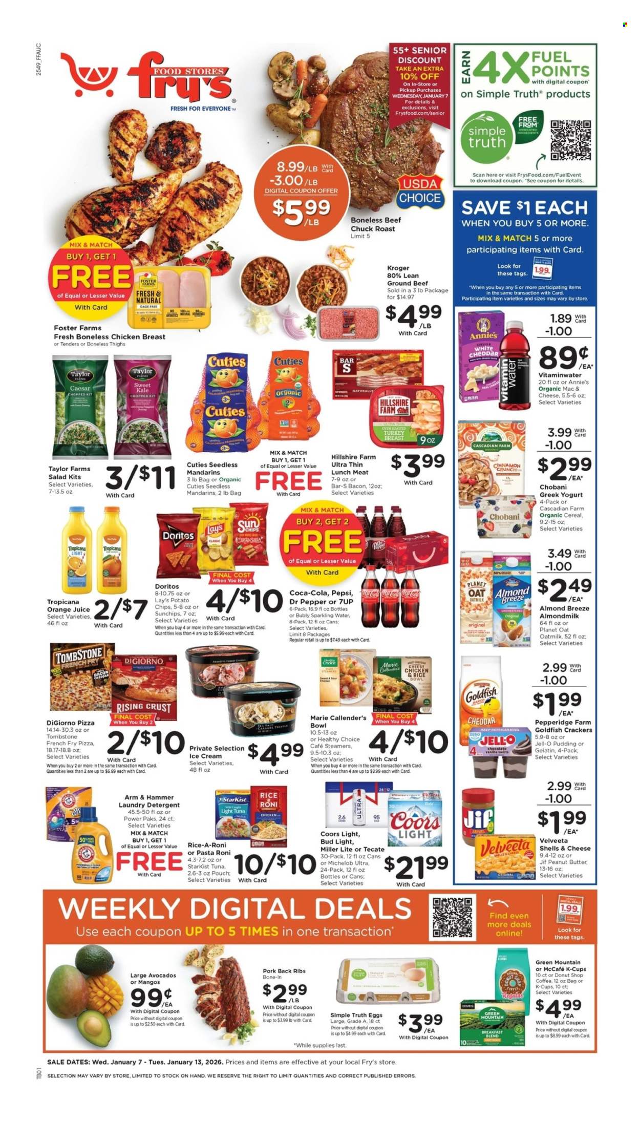 Fry’s ad - 01/07/2026 - 01/13/2026. Page 1