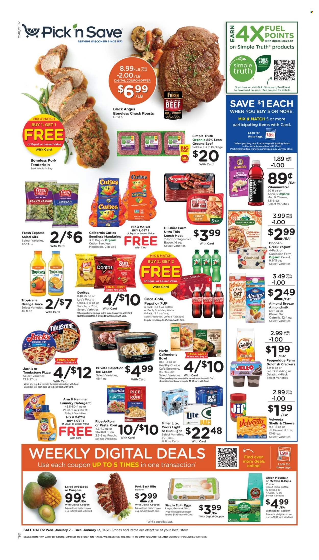 Pick ‘n Save ad - 01/07/2026 - 01/13/2026. Page 1