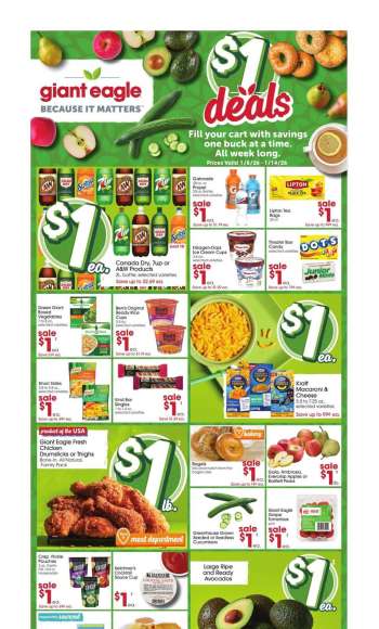 Giant Eagle Flyer - 01/08/2026 - 01/14/2026.