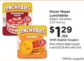 Oscar Mayer Lunchables