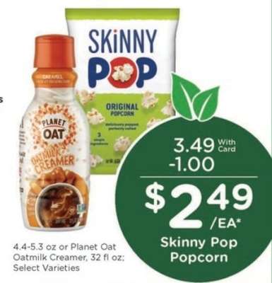 Skinny Pop Popcorn