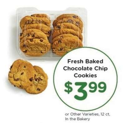 Fresh Baked Chocolate Chip Cookies