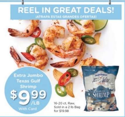 Extra Jumbo Texas Gulf Shrimp