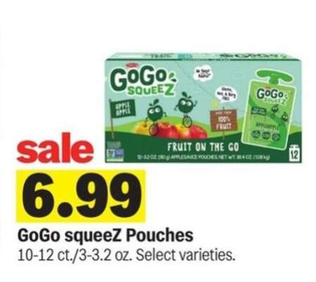 GoGo SqueeZ Pouches
