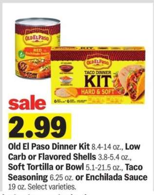 Old El Paso Dinner Kit