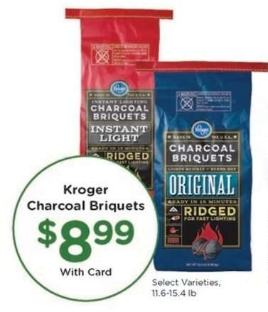 Kroger Charcoal Briquets