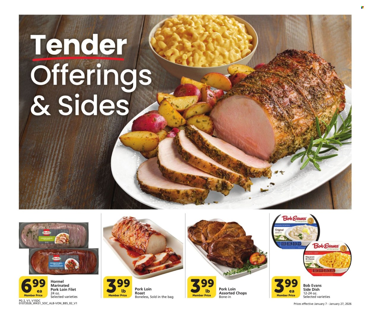 Albertsons ad - 01/07/2026 - 01/27/2026. Page 2