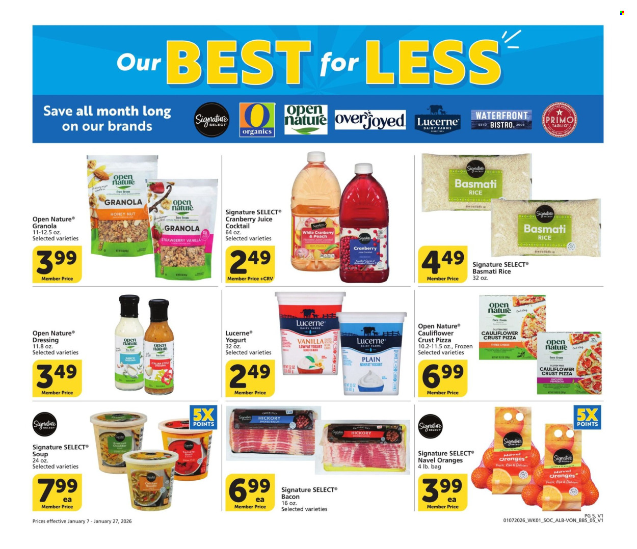 Albertsons ad - 01/07/2026 - 01/27/2026. Page 5