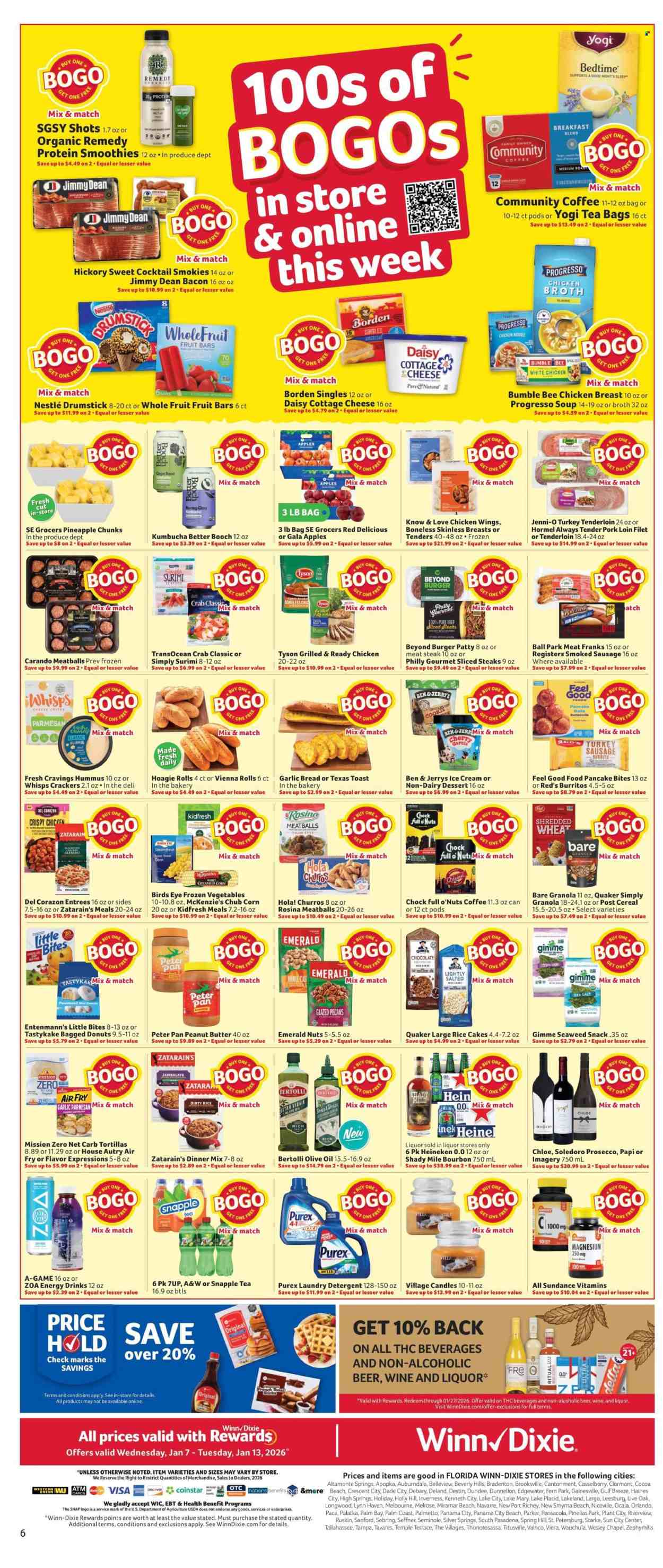 Winn Dixie ad - 01/07/2026 - 01/13/2026. Page 6