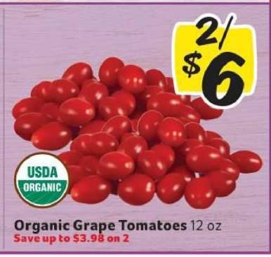 Organic Grape Tomatoes