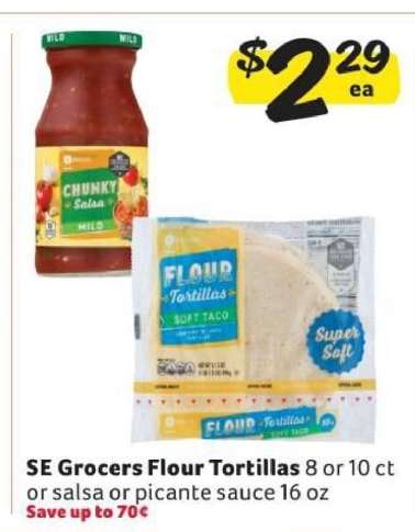 SE Grocers Flour Tortillas