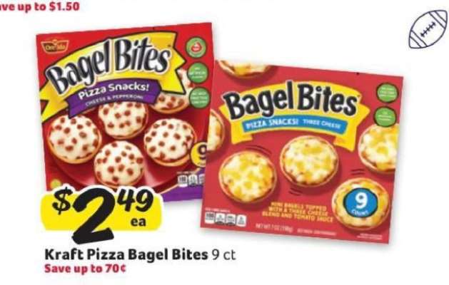 Kraft Pizza Bagel Bites