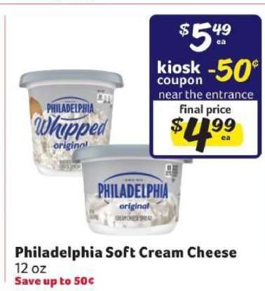 Philadelphia Soft Cream Cheese