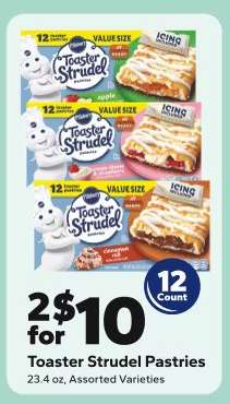 Toaster Strudel Pastries