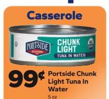 Portside Chunk Light Tuna In Water