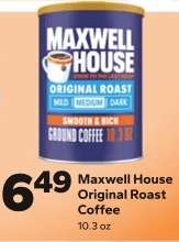 Maxwell House Original Roast Coffee