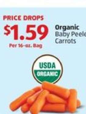 Organic Baby Peeled Carrots