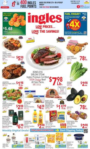 Ingles Flyer - 01/07/2026 - 01/13/2026.