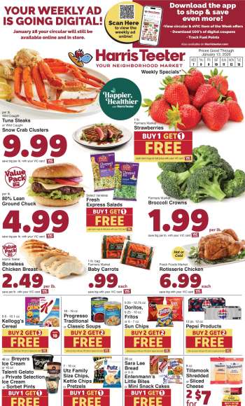 Harris Teeter Flyer - 01/07/2026 - 01/13/2026.