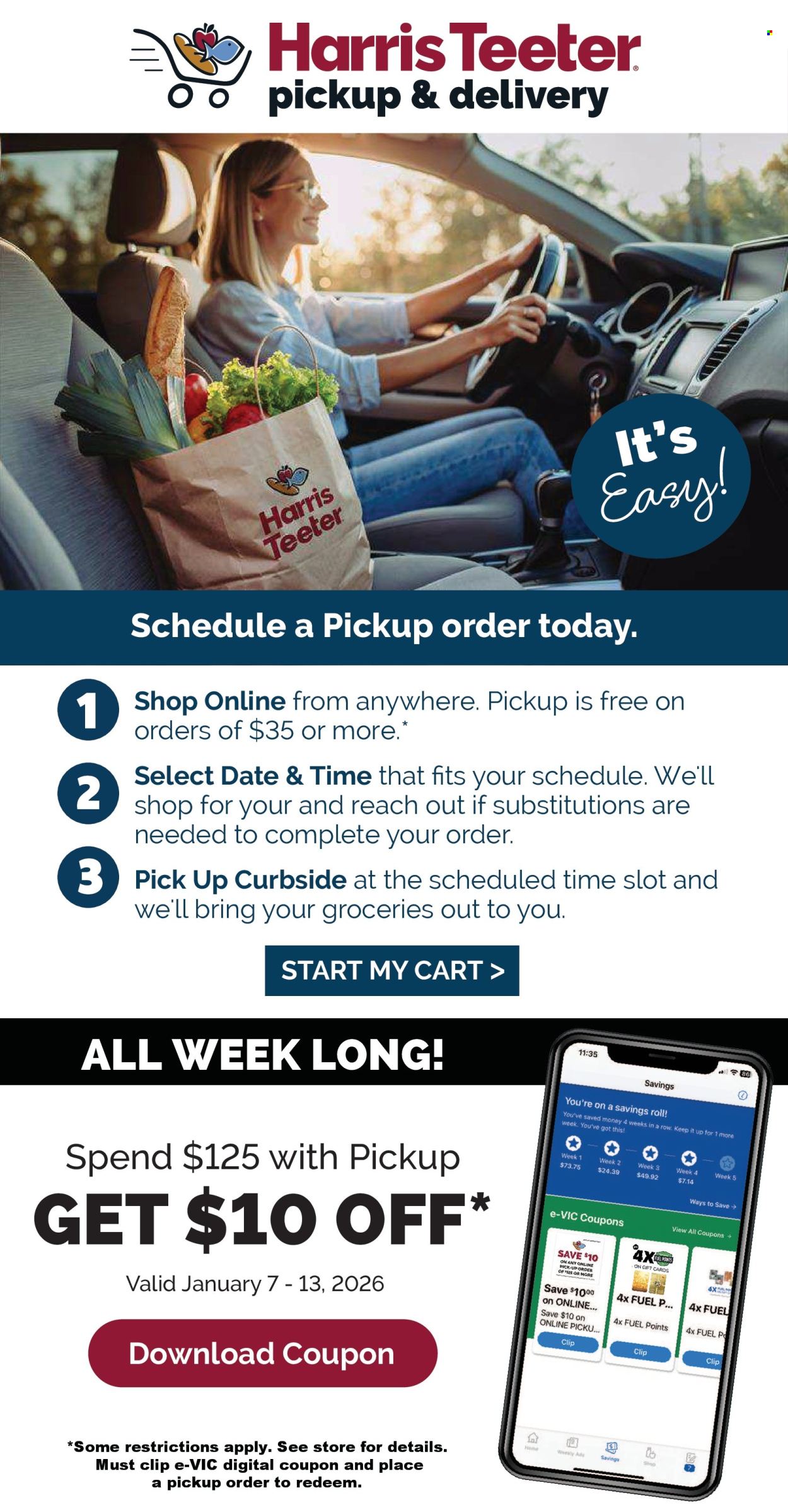 Harris Teeter ad - 01/07/2026 - 01/13/2026. Page 7