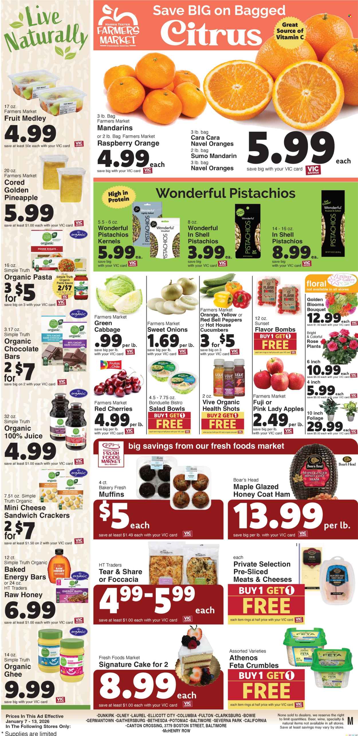 Harris Teeter ad - 01/07/2026 - 01/13/2026. Page 12