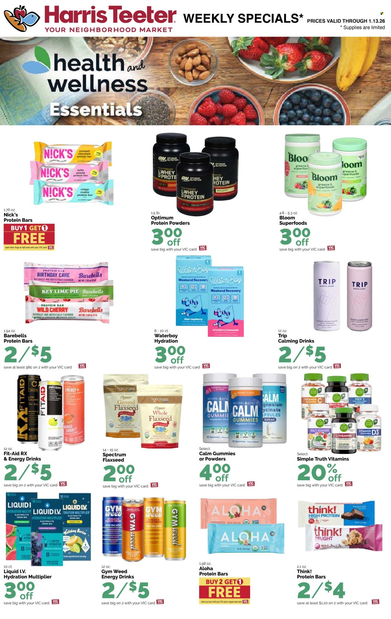 Harris Teeter ad - 01/07/2026 - 01/13/2026. Page 13
