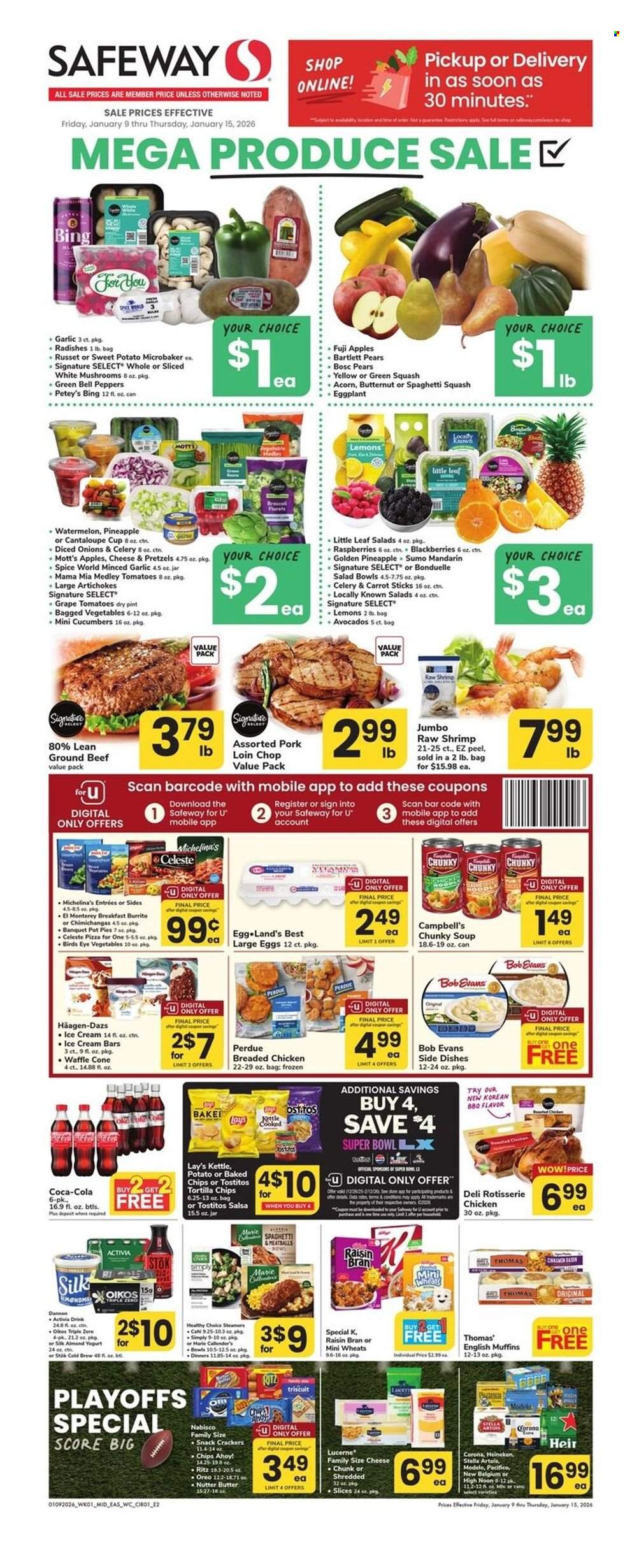 Safeway ad - 01/09/2026 - 01/15/2026. Page 1