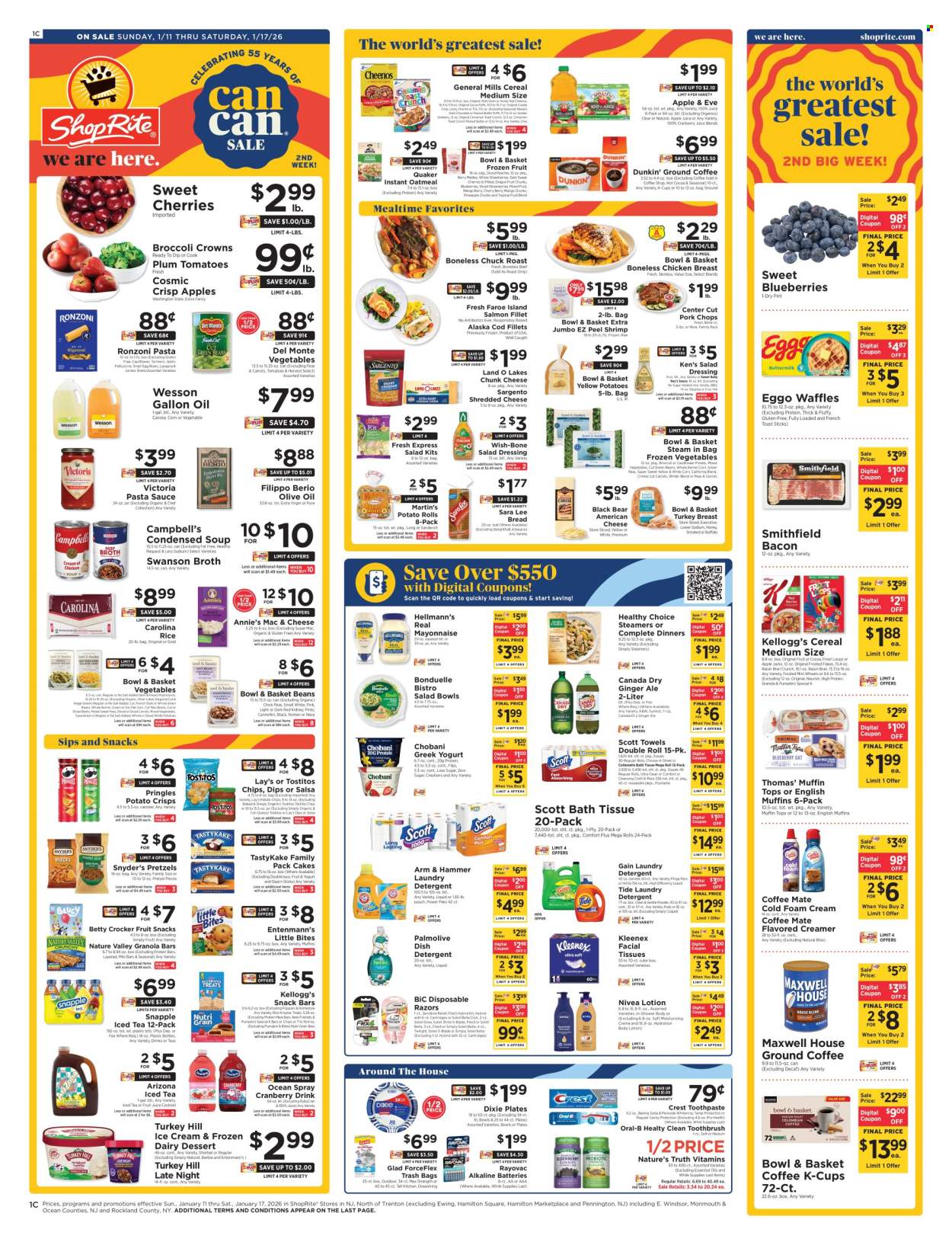 ShopRite ad - 01/11/2026 - 01/17/2026. Page 2