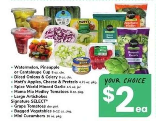 Various Produce Items