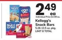 Kellogg's Snack Bars