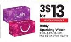 Bubly Sparkling Water