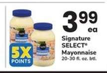 Signature Select Mayonnaise