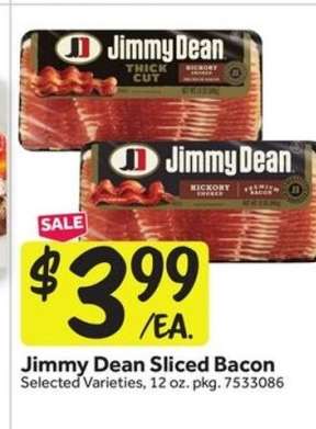 Jimmy Dean Sliced Bacon