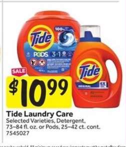 Tide Laundry Care