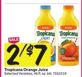 Tropicana Orange Juice