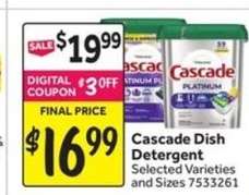 Cascade Dish Detergent