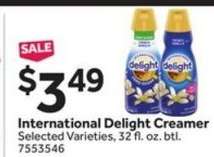 International Delight Creamer