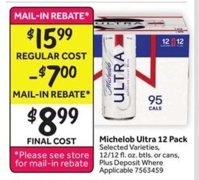 Michelob Ultra 12 Pack