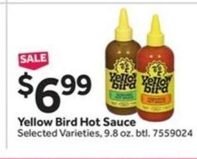 Yellow Bird Hot Sauce