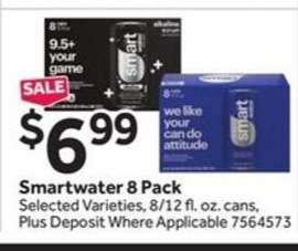 Smartwater 8 Pack