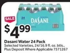 Dasani Water 24 Pack