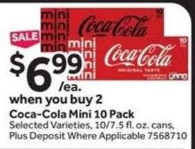 Coca-Cola Mini 10 Pack