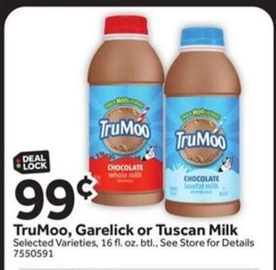 TruMoo, Garelick or Tuscan Milk