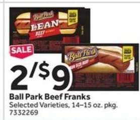 Ball Park Beef Franks
