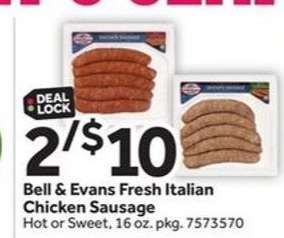 Bell & Evans Fresh Italian Chicken Sausage